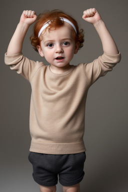 Armenian infant boy with  ginger hair