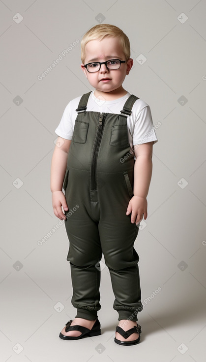 Syrian infant boy with  blonde hair