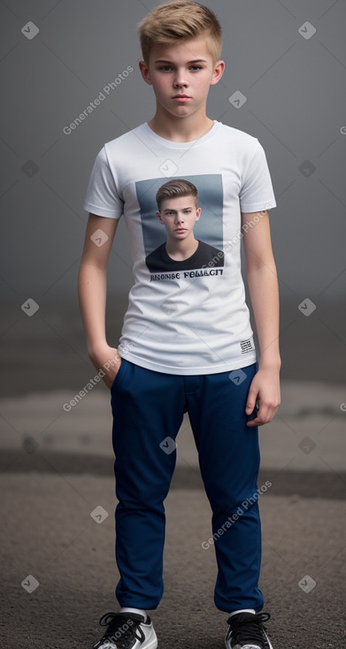 Icelandic teenager boy 