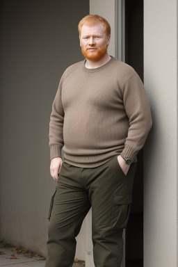 Estonian 45 years male with  ginger hair