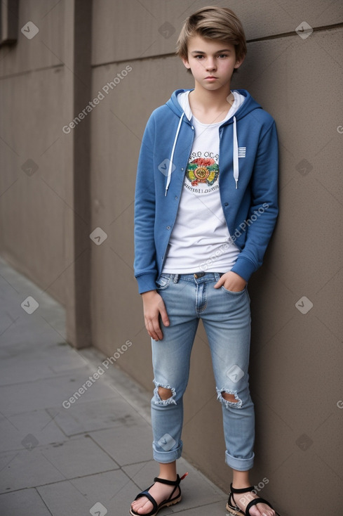 Czech teenager boy 