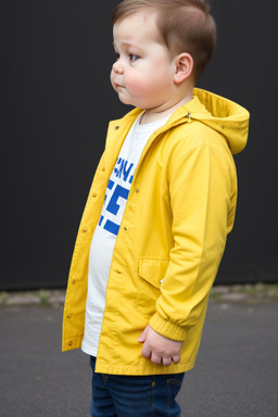 Finnish infant boy with  brown hair