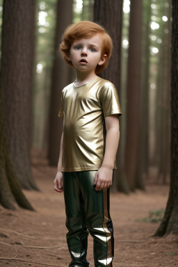 Kenyan infant boy with  ginger hair