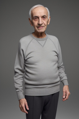 Bulgarian elderly male with  gray hair