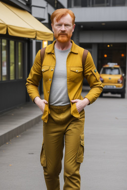 Belarusian middle-aged male with  ginger hair