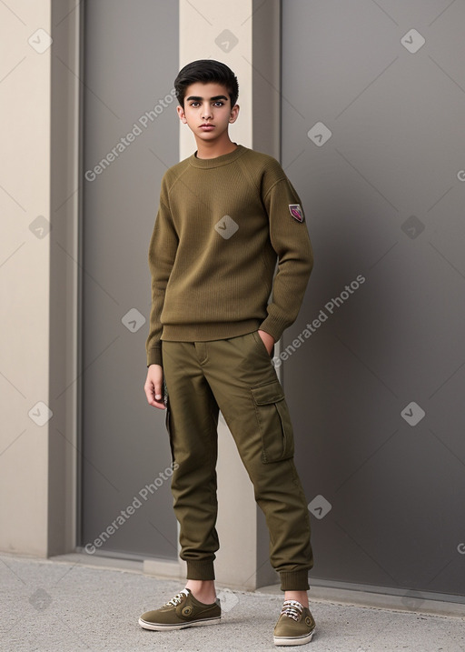 Qatari teenager male 