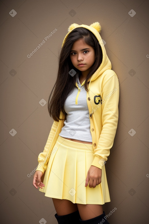 Peruvian teenager girl 