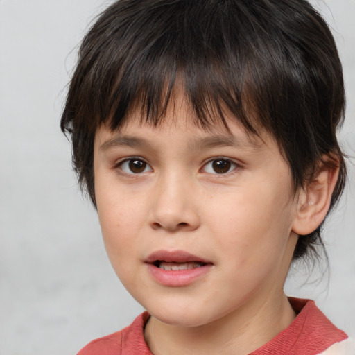 Joyful white young-adult male with medium  brown hair and brown eyes