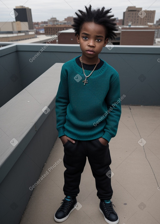 African american child male 