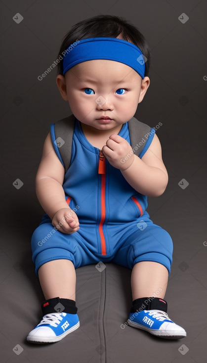 Mongolian infant boy 