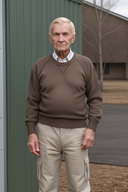 Lithuanian elderly male with  blonde hair