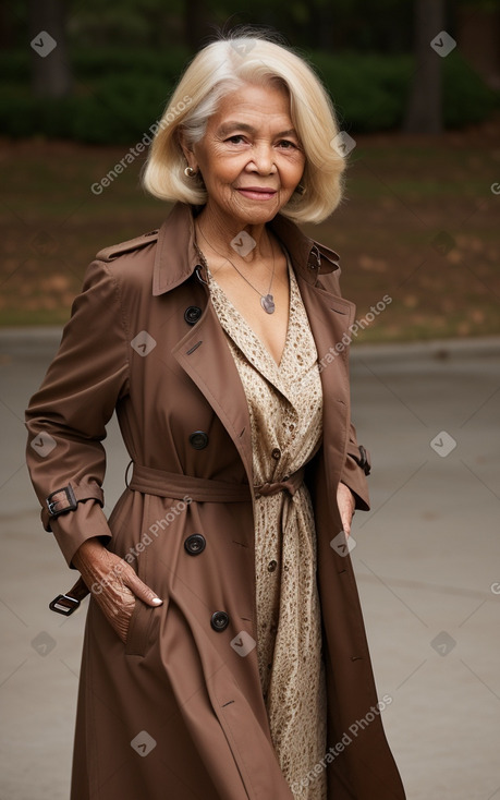 Elderly female with  blonde hair