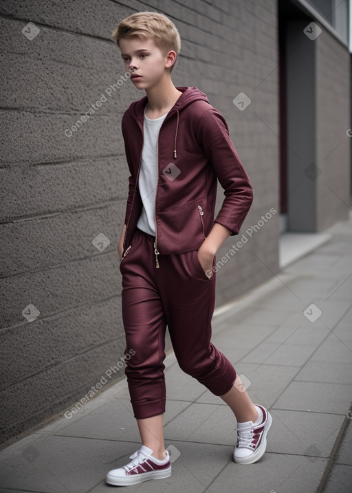 Icelandic teenager boy 