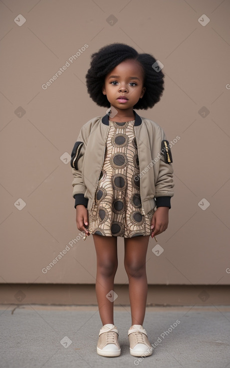 African child girl 