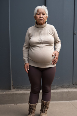 Bolivian elderly female 