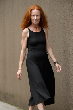 45 years female with  ginger hair