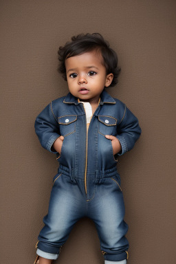 Infant boy with  brown hair