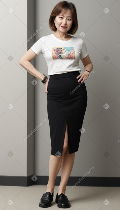 Korean middle-aged female 