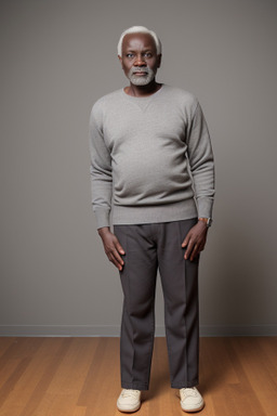 Ugandan 45 years male with  gray hair