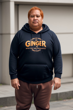 Ecuadorian middle-aged male with  ginger hair