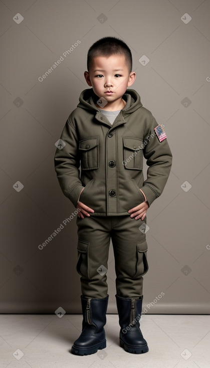 Mongolian child boy 