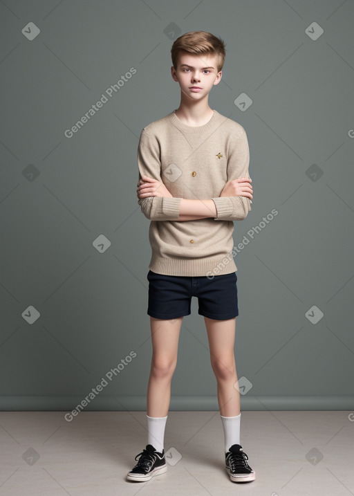 Lithuanian teenager boy 