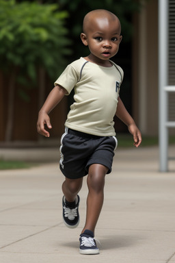 Nigerian infant boy with  blonde hair