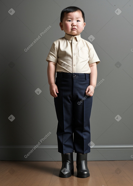 Mongolian infant boy 