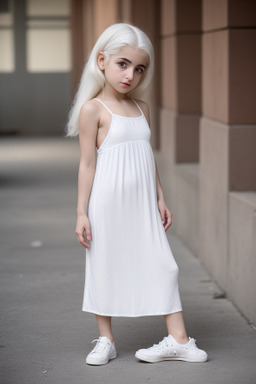 Armenian infant girl with  white hair