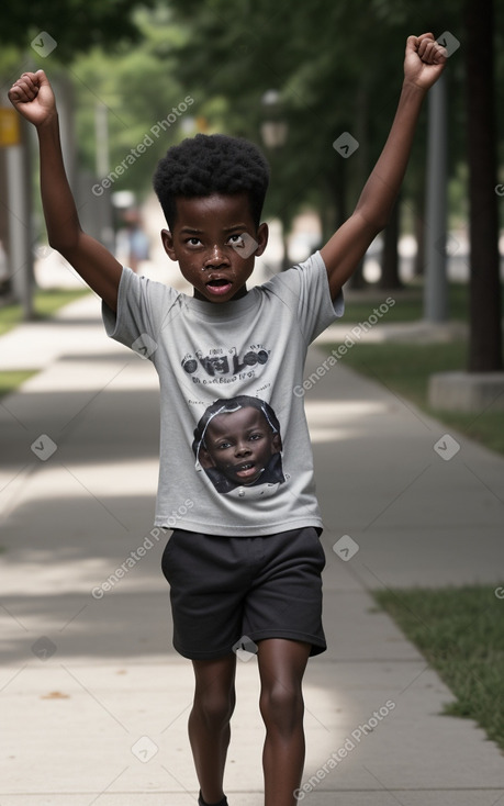 African american child male 