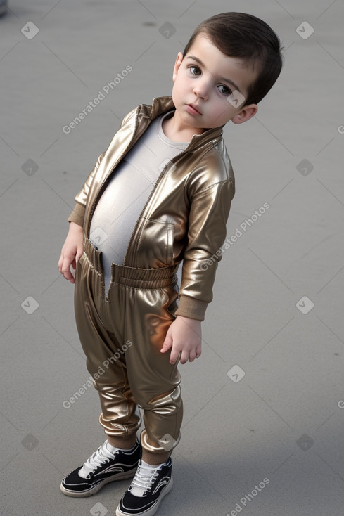 Israeli infant boy with  brown hair