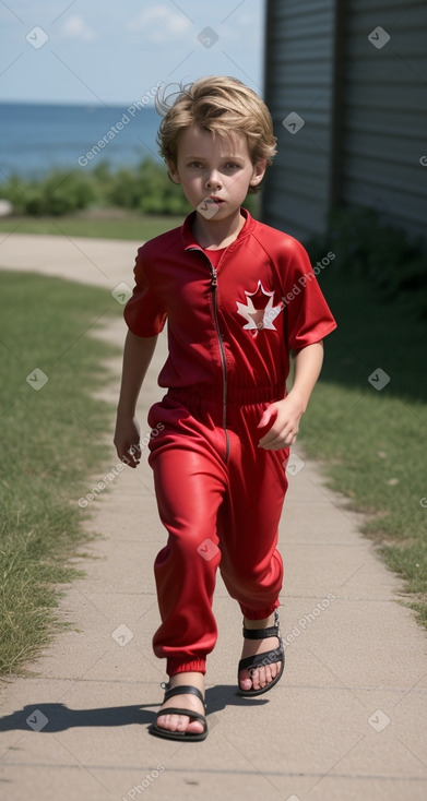 Canadian child boy 