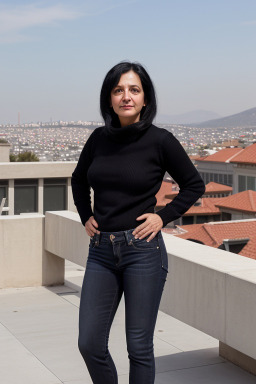 Turkish 45 years female with  black hair