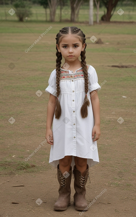 Paraguayan child girl 