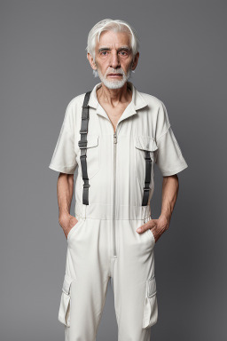 Argentine elderly male with  white hair