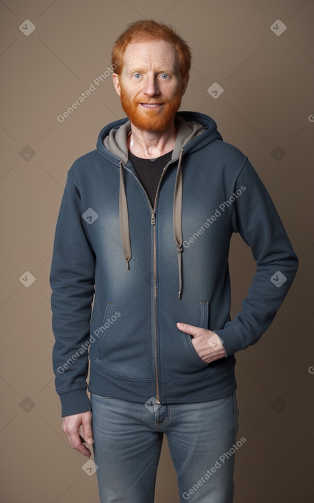 Israeli 45 years male with  ginger hair