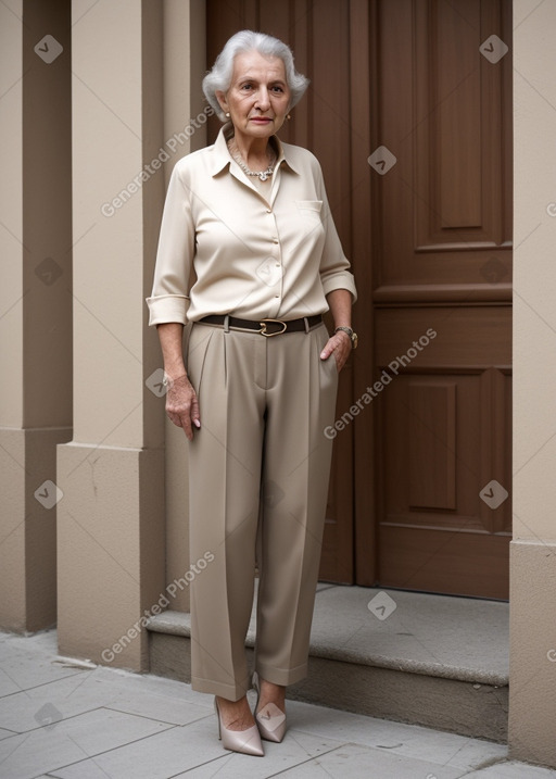 Italian elderly female 