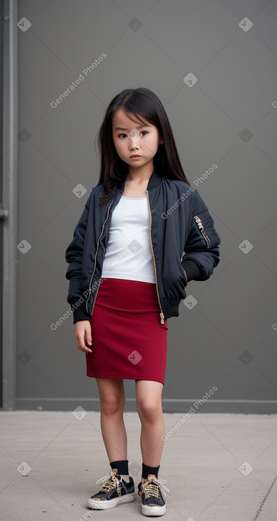 Mongolian child girl 