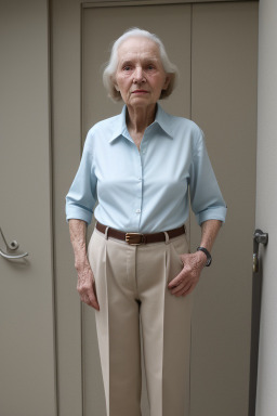 Caucasian elderly female 