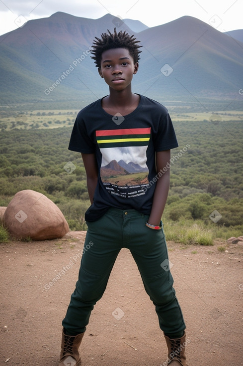 Zimbabwean teenager boy 