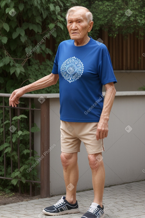 Uzbek elderly male with  ginger hair