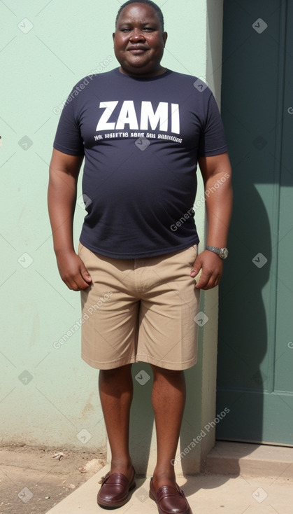 Zambian middle-aged male 