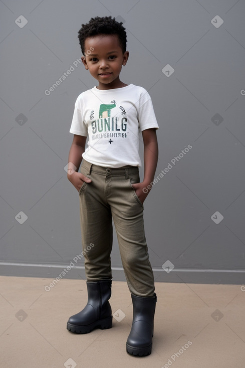 South african child boy 