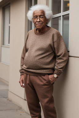 American elderly male with  brown hair