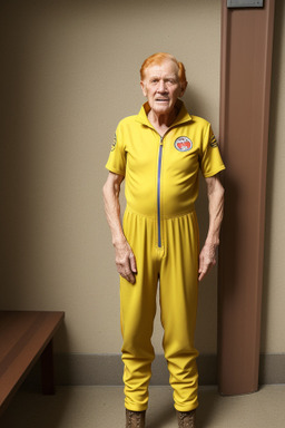 Costa rican elderly male with  ginger hair