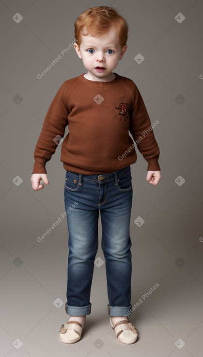 Portuguese infant boy with  ginger hair