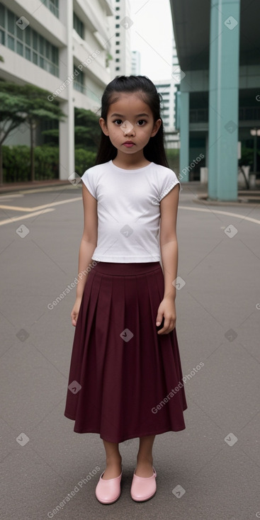 Singaporean child girl 