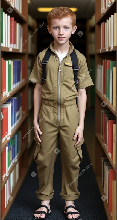 Omani child boy with  ginger hair