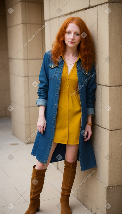 Syrian adult female with  ginger hair