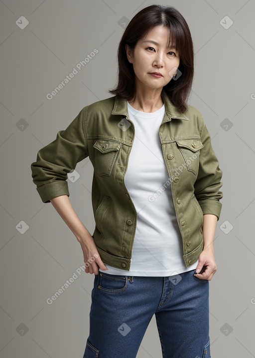 Korean middle-aged female 